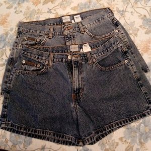 (4) CALVIN KLEIN JEAN SHORTS ( Vintage)